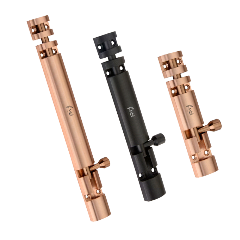 SS Tower Bolt (R.Gold, Matt Black)